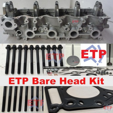 Cylinder Head Kit for Mazda and Ford WL Supplied ETP Ultimate VRS, Valves and Head Bolts