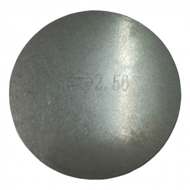 Shims for Toyota 2LMK1, 3L, 5L, 1HZ, 1KZTE and 1KZT - these shims are 37mm in diameter - 2.60mm wide